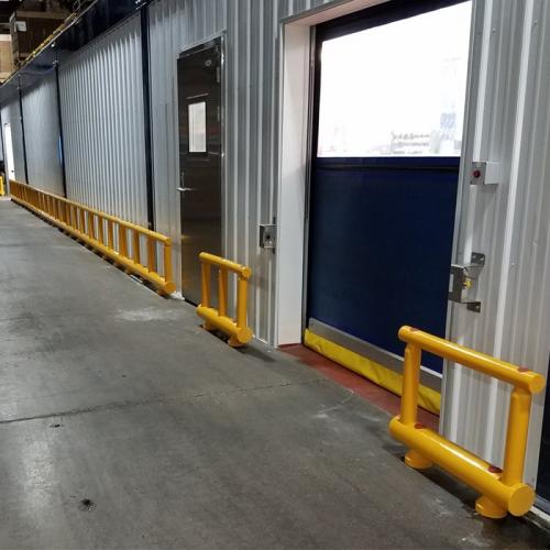 WI Cheese Protective Guard Rail Installation